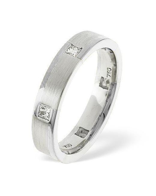The Diamond Store White 0.28Ct H/Si Diamond Dress Ring for men
