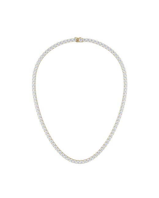The Diamond Store Metallic Luxe 30.00Ct Lab Diamond Necklace With Igi Certified Brilliant-Cut Diamonds
