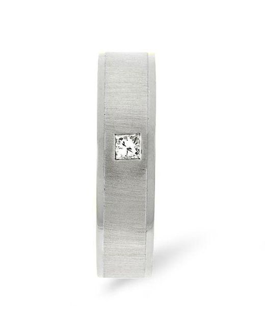 The Diamond Store White 0.07Ct H/Si Diamond Dress Ring for men