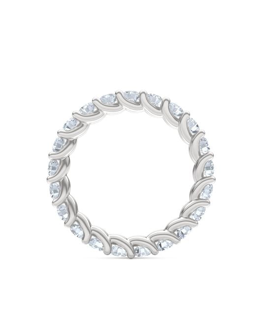 The Diamond Store White Legacy 2.00Ct Round Cut Lab Diamond Eternity Ring