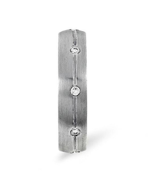 The Diamond Store Metallic 0.14Ct H/Si Diamond Dress Ring for men