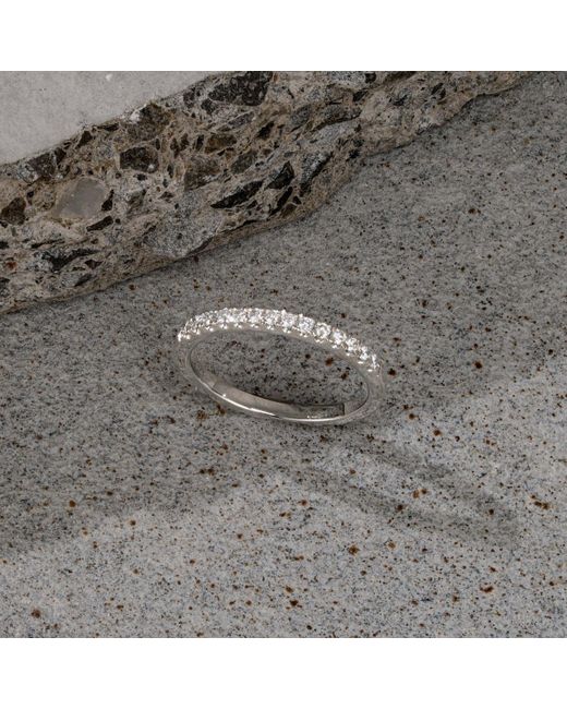 The Diamond Store Metallic Meghan Matching Wedding Band 0.30Ct G/Si Diamond
