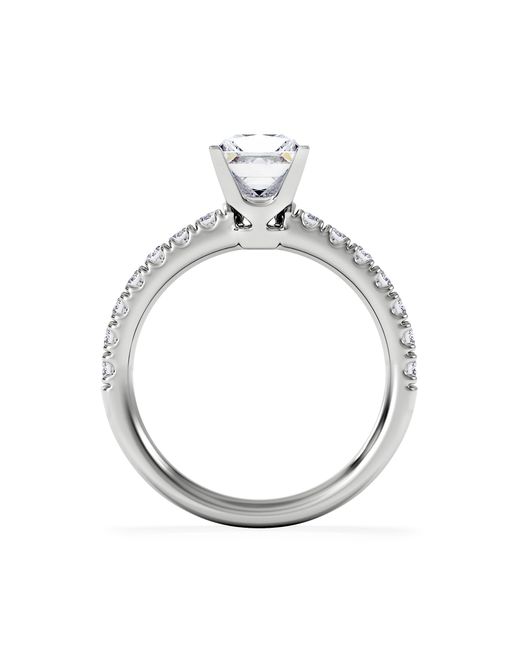 The Diamond Store Blue Katerina Gia Princess Diamond Engagement Ring 1.50Ct G/Si2