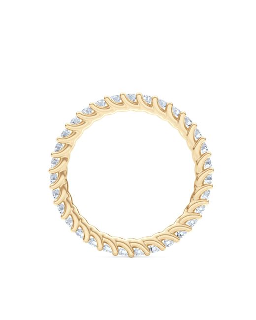 The Diamond Store Metallic Legacy 1.00Ct Round Cut Lab Diamond Eternity Ring