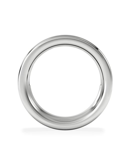 The Diamond Store White Eterna Lab Diamond Princess Cut Half Eternity Ring 2.00Ct F/Vs