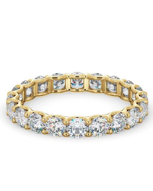 The Diamond Store Metallic Eternity Ring Chloe 18K Diamond 2.00Ct G/Vs