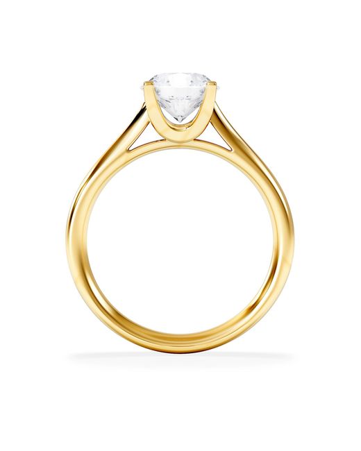 The Diamond Store Metallic 1.50Ct Diamond Engagement Ring Grace Lab F/Vs1 Igi Certified 18K