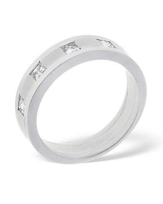 The Diamond Store Metallic Lauren 0.35Ct G/Vs Diamond And Wedding Ring for men