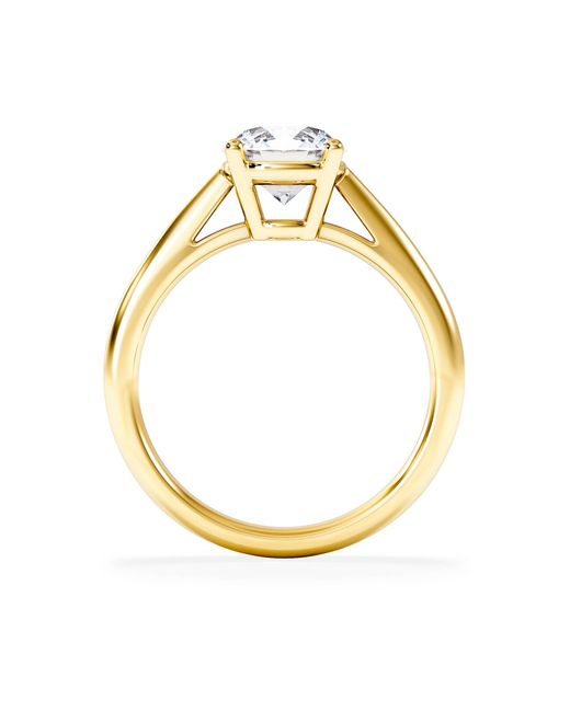 The Diamond Store Metallic 1.50Ct Diamond Engagement Ring Elysia Lab F/Vs1 Igi Certified 18K