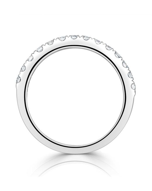 The Diamond Store Metallic Meghan Matching Wedding Band 0.30Ct G/Si Diamond