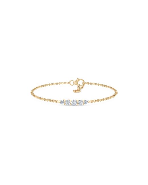 The Diamond Store Metallic Legacy 0.50Ct Round Cut Lab Diamond Bracelet