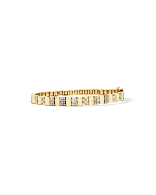 The Diamond Store Metallic Contour 0.50Ct Lab Diamond Bangle