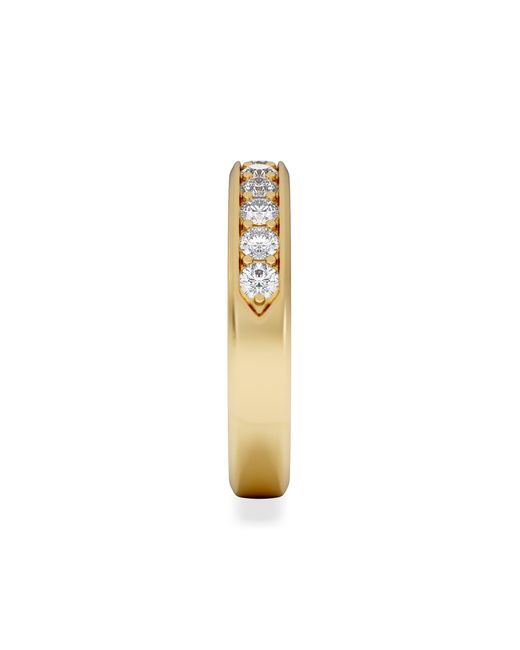 The Diamond Store Metallic Lab Diamond Heritage Half Eternity Ring 0.50Ct H/Si