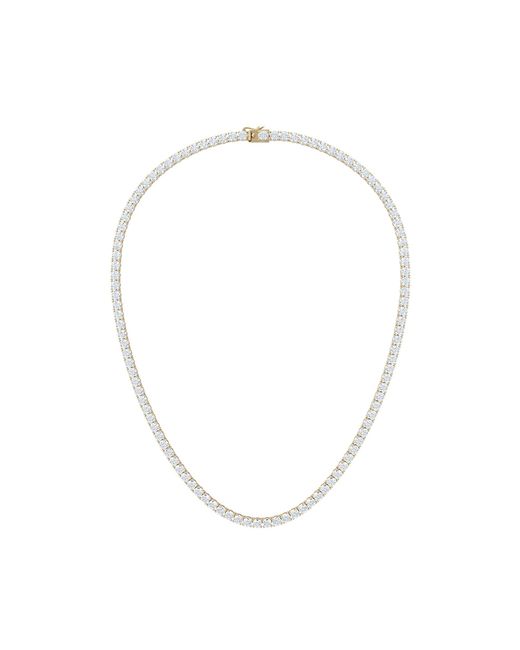 The Diamond Store Metallic Luxe 20.00Ct Lab Diamond Necklace With Igi Certified Brilliant-Cut Diamonds