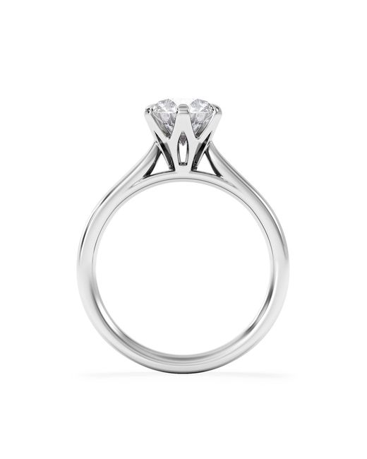 The Diamond Store White 1.50 Carat Diamond Engagement Ring High Set Chloe Lab F/Vs1