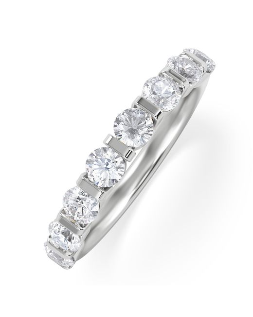 The Diamond Store White Hannah 18K Diamond Eternity Ring 1.00Ct G/Vs