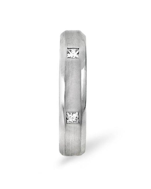 The Diamond Store Metallic 0.28Ct G/Vs Diamond Dress Ring for men