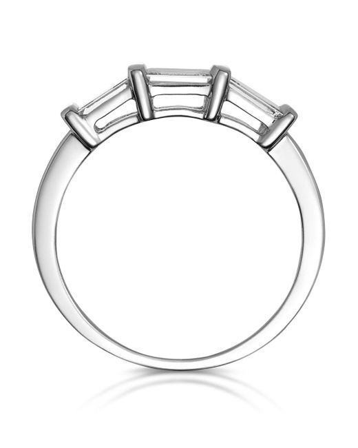 The Diamond Store Metallic Galina Matching Wedding Band 0..40Ct H/Si Diamond