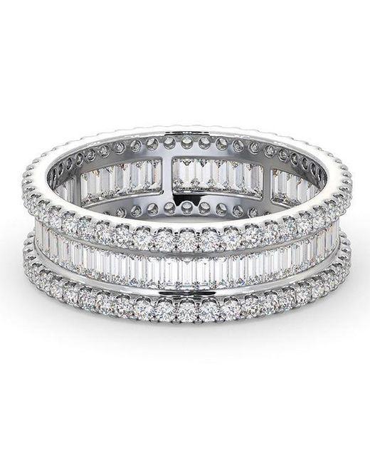 The Diamond Store Metallic Eternity Ring Katie Diamond 2.00Ct G/Vs