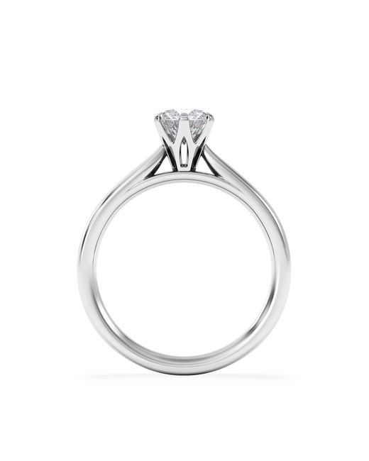 The Diamond Store White Certified 0.70Ct Chloe High Engagement Ring G/Vs