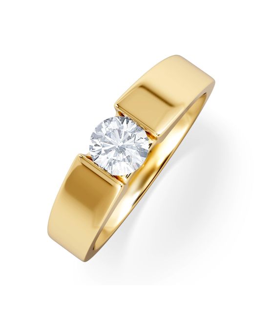 The Diamond Store Metallic Certified Jessica 18K Diamond Engagement Ring 0.50Ct