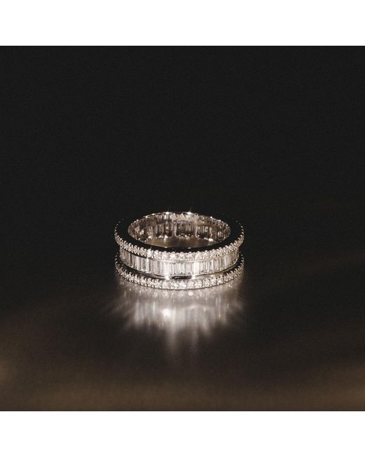 The Diamond Store Metallic Eternity Ring Katie Diamond 3.00Ct G/Vs