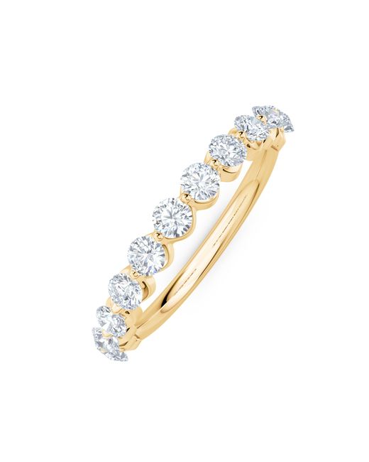The Diamond Store Metallic Mira 0.50Ct Lab Diamond Half Eternity Ring