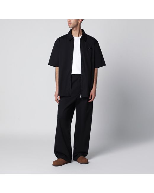 Carhartt Black Postal Single Knee Work Pants for men