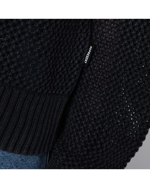 Represent Schwarzer Pullover Aus Baumwolle in Black für Herren