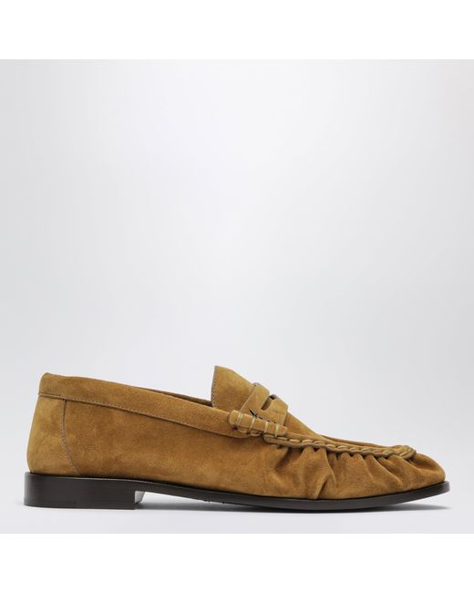 Saint Laurent Brown Le Loafer Moccasins