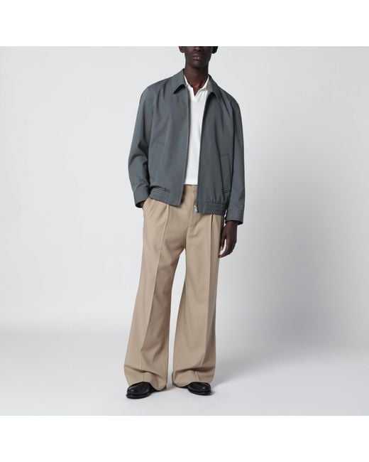 Lardini Gray Zip Jacket for men