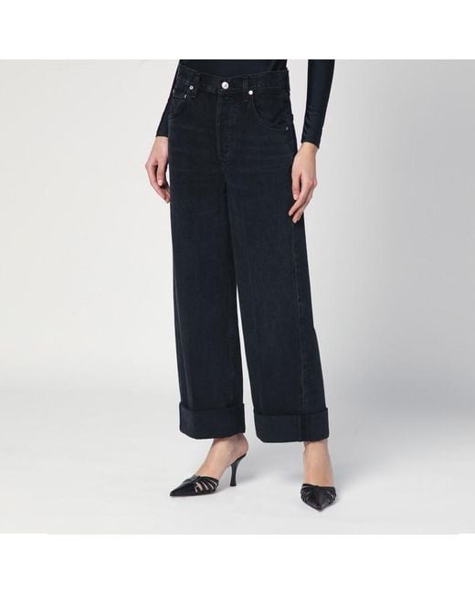 Jeans ayla con risvolto di Citizens of Humanity in Blue