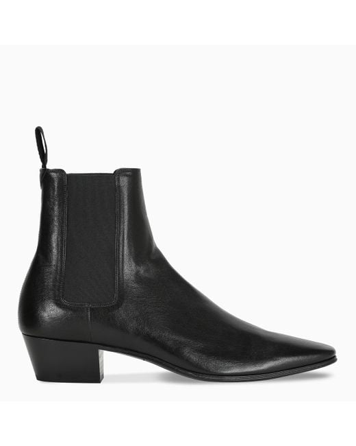 Saint Laurent Dylan 40mm Chelsea Boots in Black for Men | Lyst display picture 3