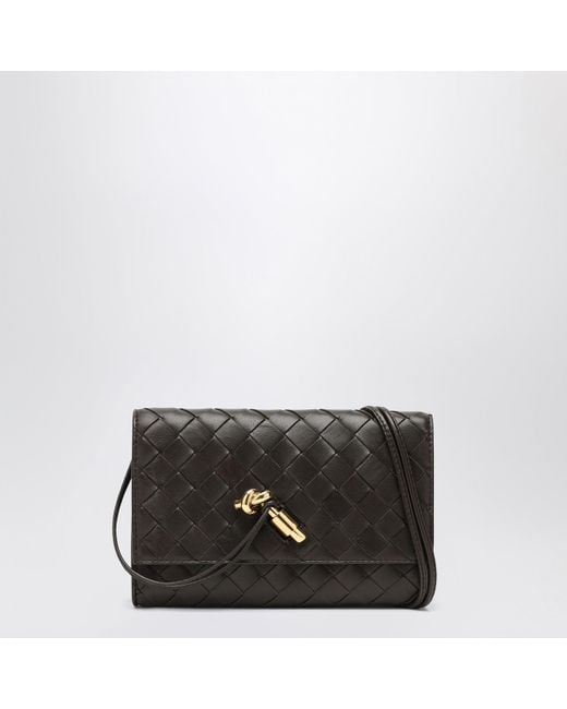 Bottega Veneta Black Andiamo Clutch