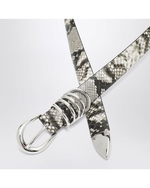 DEHANCHE Hollyhock Belt in White | Lyst UK