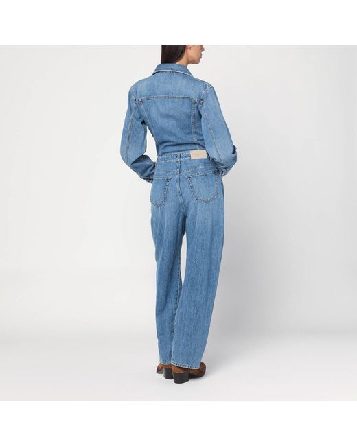 Givenchy Blue Hellblauer Denim-Overall