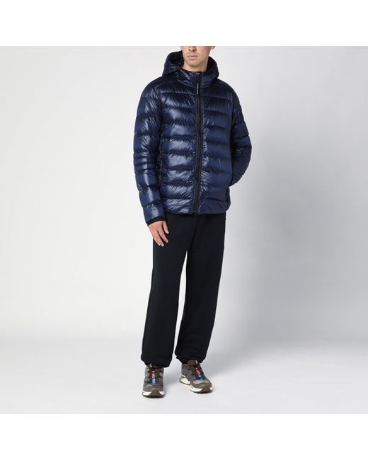 Canada Goose Atlantic Blue Crofton Hoody Padded Jacket for men