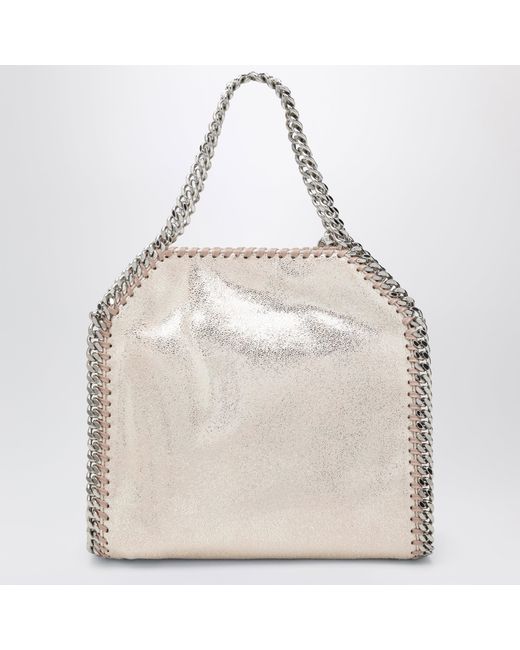 Stella McCartney White Light Falabella Mini Tote Bag