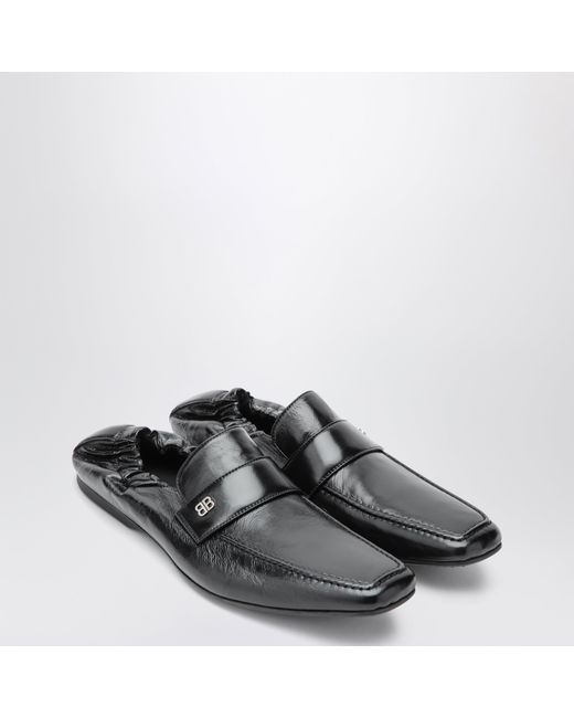 Balenciaga Black Palermo Bb Loafer for men