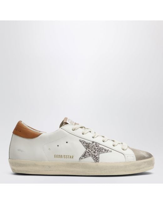 Golden Goose Deluxe Brand White Super-Star Sneakers