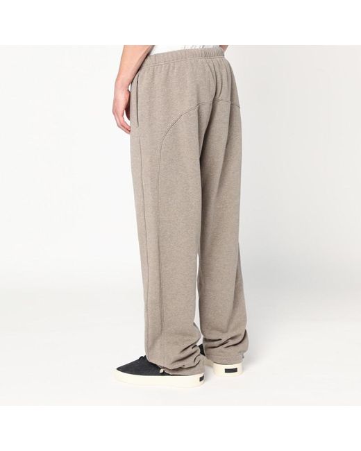 Pantaloni jogging in misto cotone di Fear Of God in Gray da Uomo