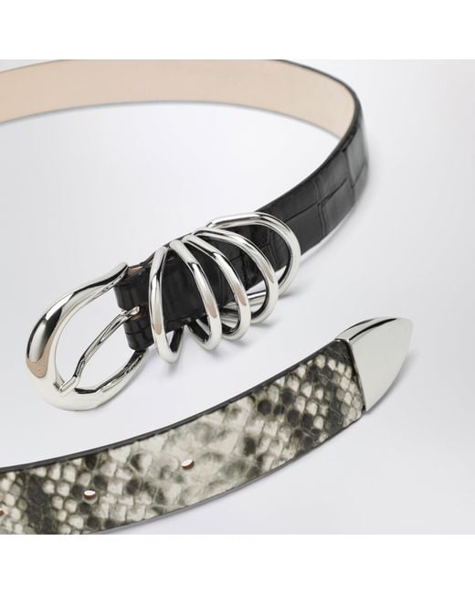 DEHANCHE Metallic Hollyhock Belt