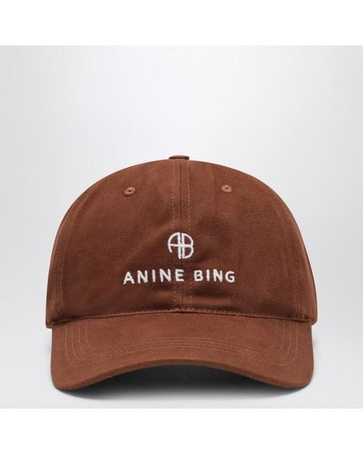Chapeau Jeremy Dark Camel Anine Bing en coloris Brown