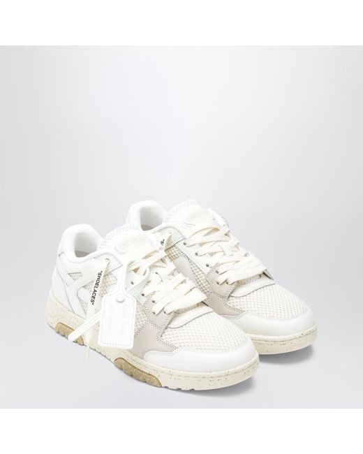 Off-White c/o Virgil Abloh White Slim Out Of Office Sneakers for men