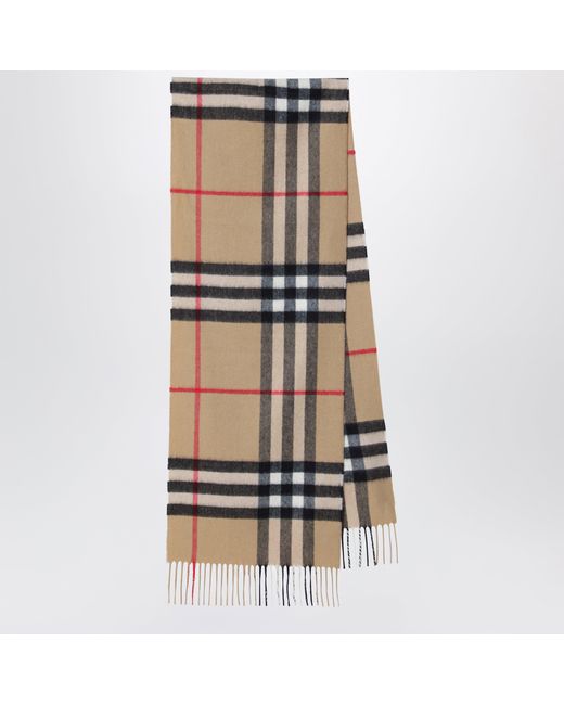 Sciarpa di Burberry in Natural da Uomo