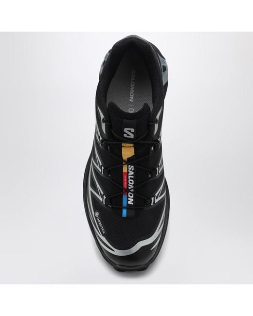 Salomon Flacher Sneaker Xt-6 Schwarz/Silber in Black für Herren