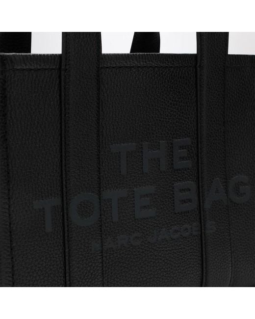 Marc Jacobs Black The Small Tote Bag Schwarzes Leder