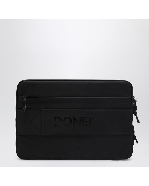 Rag & Bone Black Laptop Case for men