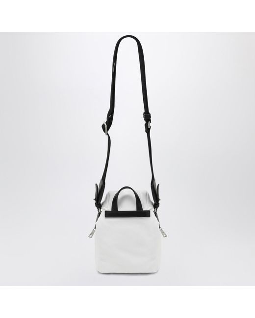 Moncler White Mini Trick Shoulder Bag