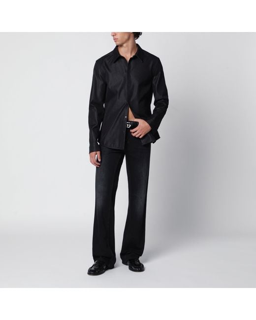 Camicia Nera di Gucci in Black da Uomo